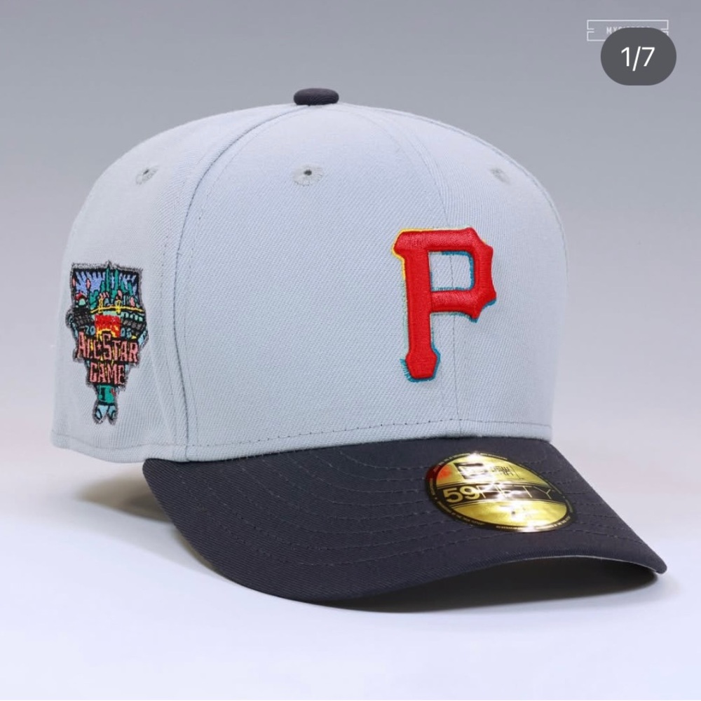 Myfitteds Pittsburgh pirates PlayStation 30th anniversary 2006 asg size 7 1/8